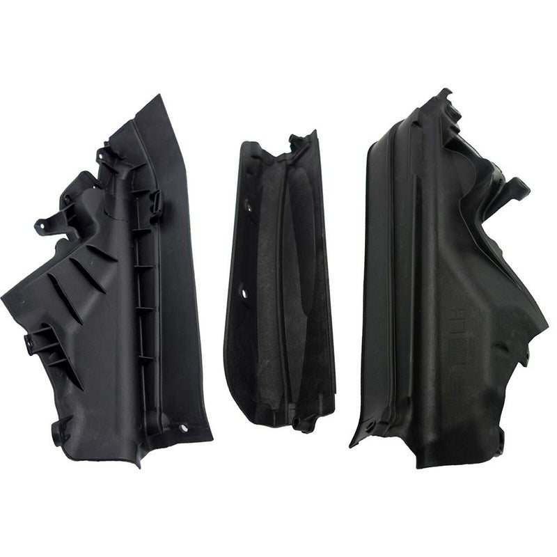 POWERWORKS Set of 3 Engine Upper Compartment Partition Panel for BMW X5 E70 X6 E71 E72 Replaces 51717169419, 51717169420, 51717169421 - Image 1